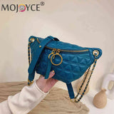 Women Fanny Chest Bag Female Waist Purse Shoulder Bags Ladies PU Leather