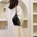 Women Fanny Chest Bag Female Waist Purse Shoulder Bags Ladies PU Leather