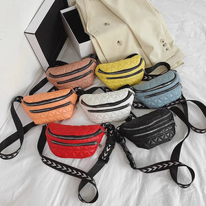 Women Fanny Chest Bag Female Waist Purse Shoulder Bags Ladies