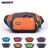 Durable Waist Bag with 4 Zipper Pockets for Travel
