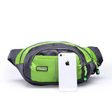 Durable Waist Bag with 4 Zipper Pockets for Travel