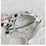 Cow Print Women Fanny Pack Adjustable Waist Handbag for Travel Sports