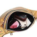 Women Fanny Pack Holographic Belt Waist Bags Hologram Travel