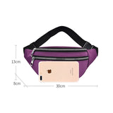 Fashion Waist Pack Chest Bags Unisex Hip Bum Bag Travel Belt Bag