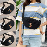 Japan Cat Anime Fanny Pack Shoulder Crossbody Chest Organizer