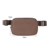 Women Fanny Pack Waterproof Adjustable Strap Sports Belt Bag