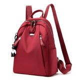 Women Backpack Nylon Waterproof School Bag for Girls Travel Rucksack Mochila