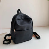 Nylon Women Backpack for School Girls Students Small
