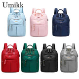 Women Backpack Classic Texture Delicate Travel Big Capacity Student