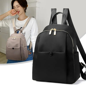 Women Backpack High Leather Ladies Backpacks For Teenage Girls School