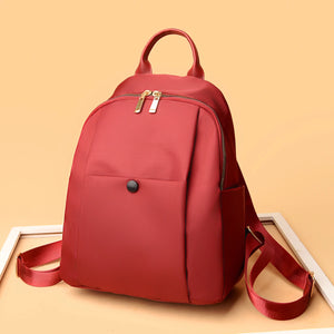 Women Backpack High Leather Ladies Backpacks For Teenage Girls School
