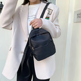 Nylon Women Backpack Schoolbag Teen Girls Travel Book Bag