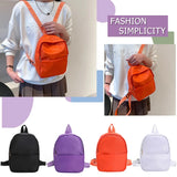 Nylon Women Backpack Schoolbag Teen Girls Travel Book Bag
