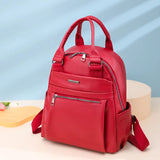 Women Backpacks Multi-purpose Soft PU Leather Backpack Large Capacity Bag