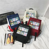 Teen Girls Summer School Student Backpack Travel Laptop Bag