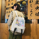 Teen Girls Summer School Student Backpack Travel Laptop Bag