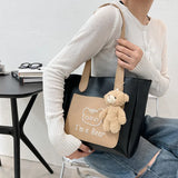 Large Capacity Women Bag Japan Big Bag Student Female Shoulder Handbag