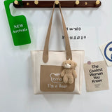 Large Capacity Women Bag Japan Big Bag Student Female Shoulder Handbag