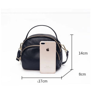Multi-layer PU Leather Small Shoulder Bag