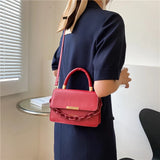 Women Bag Shoulder Messenger Crossbody Bag Chain Small Square Handbags