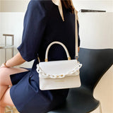Women Bag Shoulder Messenger Crossbody Bag Chain Small Square Handbags