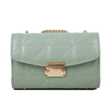 Women Shoulder Bag Chain Messenger Rhombus Handbag Crossbody Square Bag