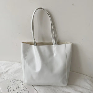 Women Bag Textured Large-capacity Totes Japan Shopping Shoulder Handbags