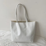 Women Bag Textured Large-capacity Totes Japan Shopping Shoulder Handbags