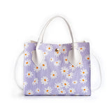 Women Bags Printing Painting Graffiti Handbag Large Capacity Bucket Bag