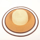 Boho Style Beach Bag & Vacation Hat Set, Straw Summer Tote