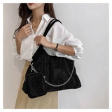 Women Diamond Handbag Large Capacity Shoulder Tote Ladies Crossbody Bag