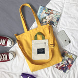 Women Canvas Bag Japan Korea Girls School Book Shoulder Messenger