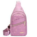 Women Casual Oxford Cloth Waist Packs Chest Bags Crossbody Shoulder Handbags