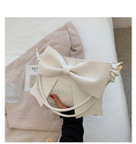 Women Crossbody Chest Bag Large Capacity Shoulder Bowknot Bag B156