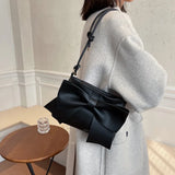 Women Crossbody Chest Bag Large Capacity Shoulder Bowknot Bag B156