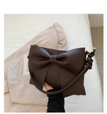Women Crossbody Chest Bag Large Capacity Shoulder Bowknot Bag B156