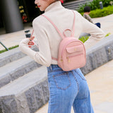 Crocodile Pattern Backpack for Women - Stylish Rucksack Handbag