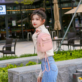 Crocodile Pattern Backpack for Women - Stylish Rucksack Handbag