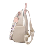 Embroidery Backpack Female Rucksack Oxford School Shoulder Bag For Teen Girls