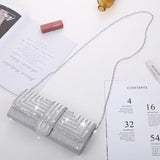 Diamond Evening Bag Party Wedding Clutch Chain Shoulder Bag