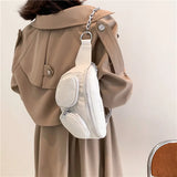 Women Fanny Pack High Texture Shoulder Bag