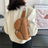 Women Fanny Pack High Texture Shoulder Bag