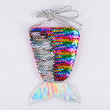 Double Sided Sequin Purse Shoulder Wallet Mini Bag