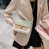 Faux Leather Crossbody Phone Bag with Flip Cover