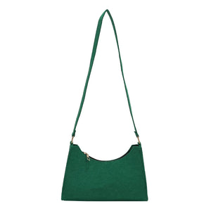 Women Solid Shoulder Bag Lady All-match Phone Messenger Bag