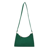 Women Solid Shoulder Bag Lady All-match Phone Messenger Bag