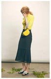 Women Handbag PU Mini Half Moon Messenger Bag