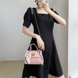 Mini Chain Bag Handbags Small Silk Scarf Shoulder Bags