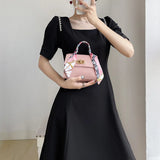 Mini Chain Bag Handbags Small Silk Scarf Shoulder Bags