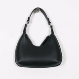 Retro Solid PU Leather Hobo Shoulder Bag Casual Female Shopper Clutch